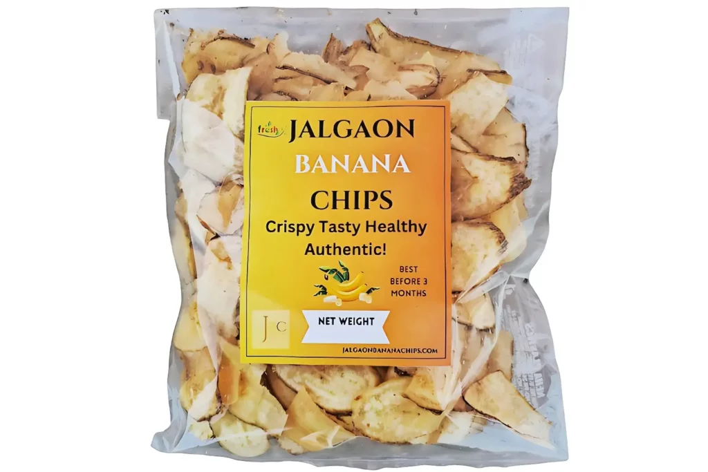 Fresh Salted Flavor Jalgaon Banana Chips (100 gm) Single Pack