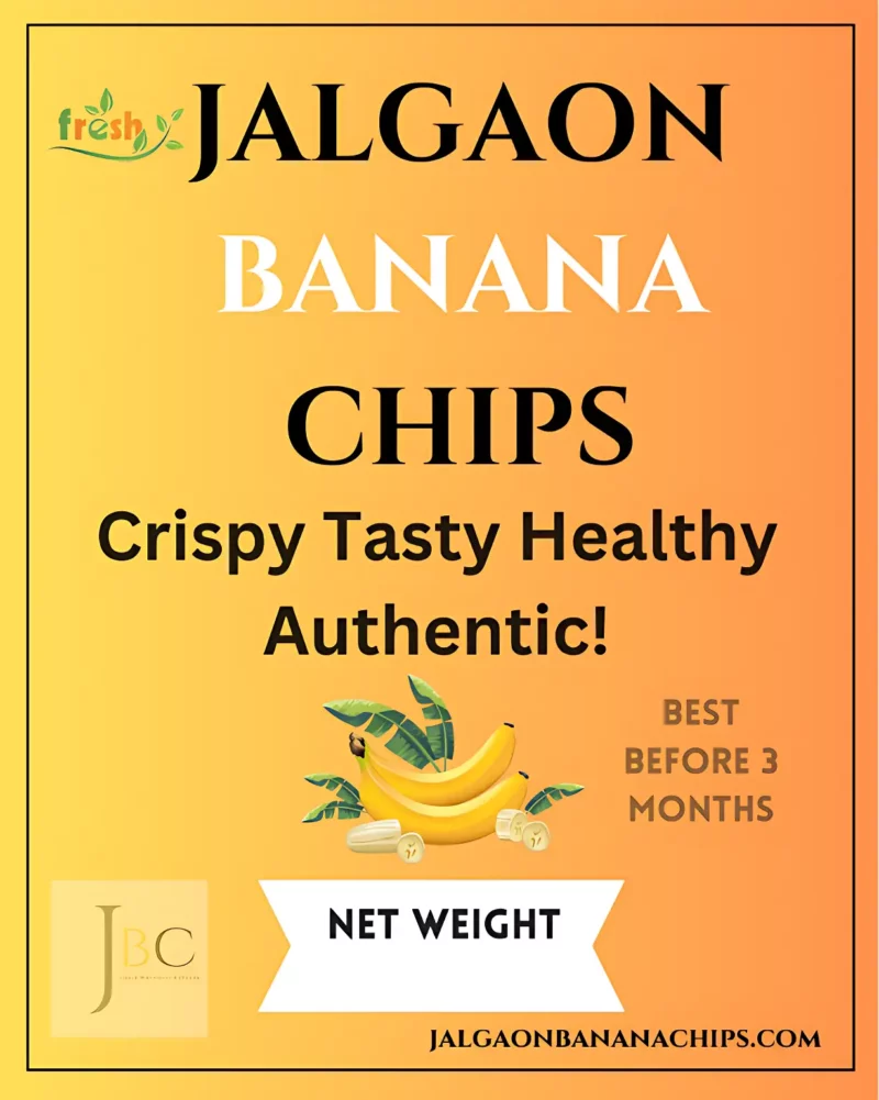 jalgaon banana chips poster